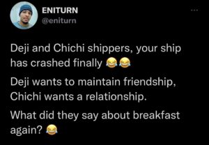 "Deji And Chichi Relationship Has Crashed", Close Source Reveals, Gives Reasons.. eniturn 