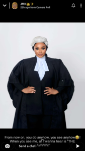 “If You Do Anyhow You’ll See Anyhow” Reality TVStar JMK Tells Tr0lls As She Gets Called To Bar