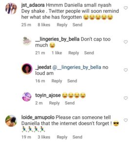 "We Still Remember What You Did With Khalid On National TV"- Netizens Dr@g Daniella Peters After She Supported Adekunle's Tweet