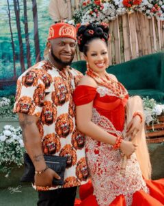 "A Blessed Day The Lord Ordained", Nollywood Actress"-Amarachi Igidimbah Writes As She And Her Husband Celebrates Wedding Anniversary
