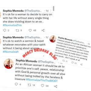 "It's Ok For 2 People To Have A Child & Be Apart, Stop Connecting Everything I Do To My Ex"- Davido's First Babymama, Sophia Momodu Cries Out