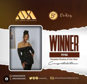 Congratulations In Order As Bbn Phyna Bags New Award