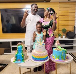 "Mummy Loves You So Much"- Actress, Mercy Johnson Okojie Celebrates Daughter's 7th Birthday (PHOTOS & Video)
