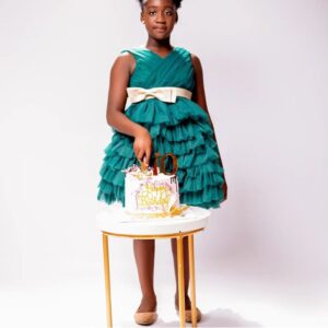 Actress, Mercy Johnson and husband, Prince Okojie celebrates first child, Purity on her 10th birthday