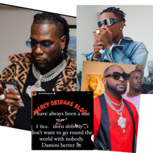 ’"I have always been a one man! And i don't need nobody" ~ Burna Boy declares following Wizkid upcoming tour with Davido 
