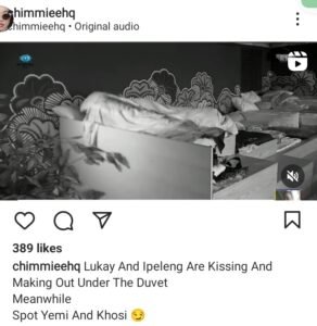 Ipeleng and lukay under duvet