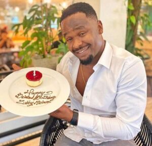 "EZE 👑 💫 Ezigbo NWOKE CHUKWU GOZILI"- Actress Destiny Etiko Celebrates Zubby Michael On His 38th Birthday (Photos)