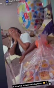 "My Big Sister"- Sophia Momodu Surprises Tiwa Savage On Her Birthday (VIDEO)