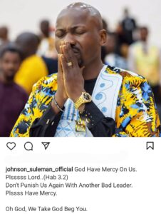 APOSTLE Johnson Suleman