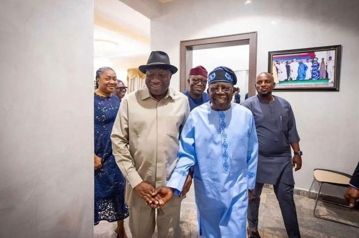 Goodluck Jonathan visit tinubu