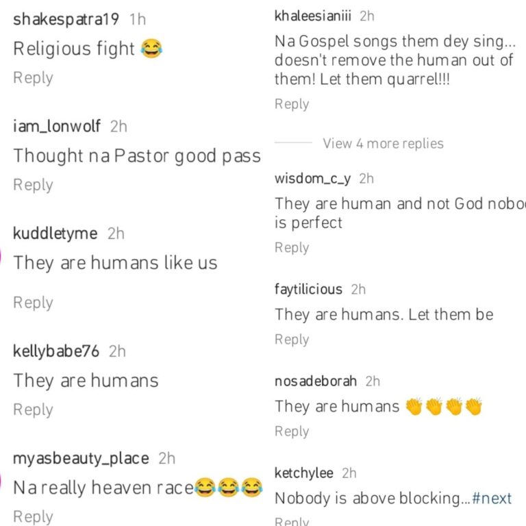 Mercy Chinwo And Minister GUC beef