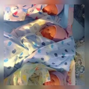 Nigerian Pastor welcome triplet after 25 years