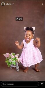 Ebuka Obi Uchendu daughter birthday