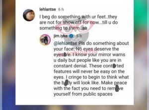 Jim Iyke and a troll