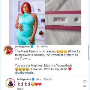 You are the Mightiest Man in a Young Body. Love you With All my heart.”- Actress Uche Ogbodo praises her husband as she reveals she is pregnant again