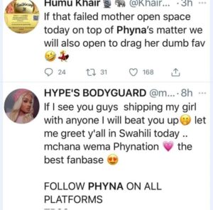  "Your Fave That Has Been Chopping $*x & Sl@p Every Night, A Brand Even Dropped Her...."- Phyna's Fans Tr0ll Bella Okagbue & Fans (Details)