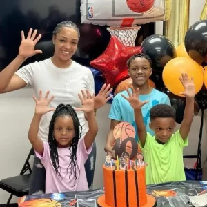 Anita okoye son andre birthday 