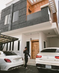 Joeboy new house