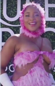 Reality TV Star Erica Nweledim Reacts After Netizens Dragged Her For Poor Outfit To SA Queen Charlotte Movie Premiere (DETAILS)