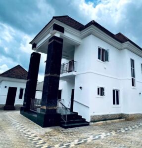 Actress/Content Creator, Favour Oma Gifts Herself Double Mansion On Her Birthday (PHOTOS)