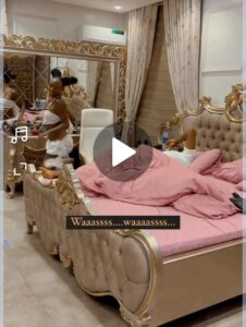 "There Are Limits To Everything & This Is Totally Disrespectful"- Netizens React To Viral Video Of Korra Obidi Twerking For JaneMena Husband In Their Bedroom (VIDEO)