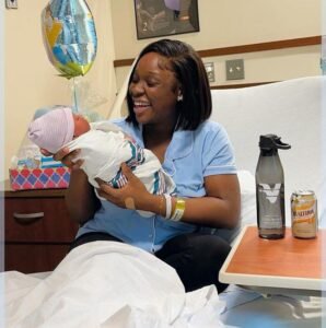 " My Testimonies Are So Many"- Nollywood Actress, Tomike Adeoye Grateful To God As She Welcomes Second Child ( PHOTOS)