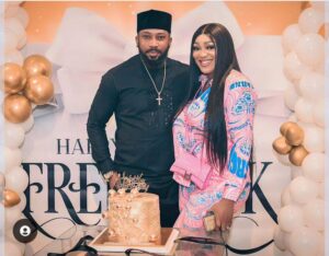  "My Forever, I Will Never Take Your Love For Granted"- Actor Frederick Leonard Tells Wife After She Organised A Surprise Birthday Party (VIDEO/PHOTOS)