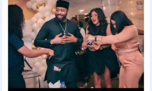  "My Forever, I Will Never Take Your Love For Granted"- Actor Frederick Leonard Tells Wife After She Organised A Surprise Birthday Party (VIDEO/PHOTOS)