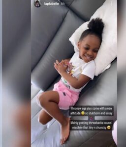 "God Has Blessed Me With The Smartest Baby Girl Ever, She's Super Intelligent...."- Davido's BabyMama, Amanda Celebrates Daughter's Birthday (PHOTOS)