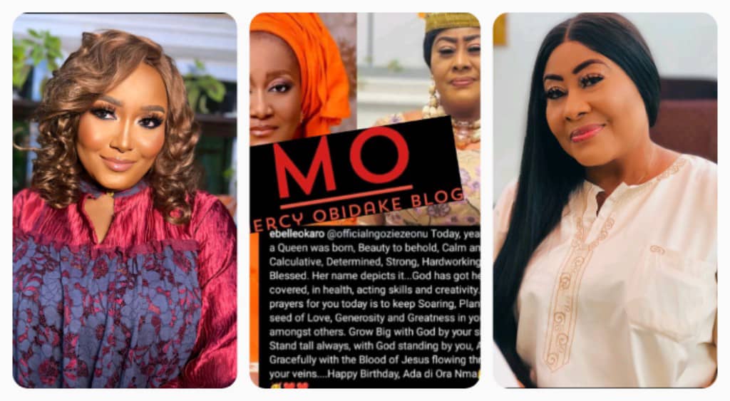 "You're A Queen, Strong Hardworking & Generous"- Actress Ebele Okaro Pens Beautiful Birthday Message To Her Colleague, Ngozi Ezeonu