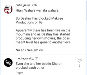 "Why Is Destiny Etiko Having Issues With Everyone" Reactions As Destiny Etiko Unfollows Hers Besties, Makvee & Sharon Francis