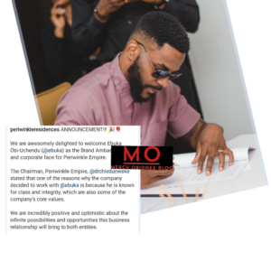 "He Is Known For Class & Integrity "- Real Estate Company Reveals Reasons For Signing Ebuka Obi-Uchendu As Brand Ambassador (PHOTOS)