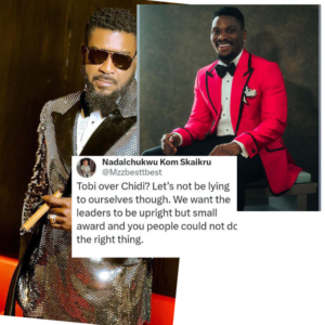 "Chidi Mokeme Is A Much Better Actor"- Fans Continue To Express Dissatisfaction With Tobi Bakre Winning AMVCA Best Actor Award
