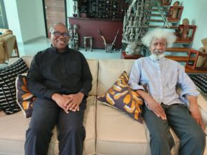 Peter Obi on Wole Soyinka