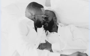 UK-based Nigerian man ties the knot with his partner in France; reveals how they met (PHOTOS)