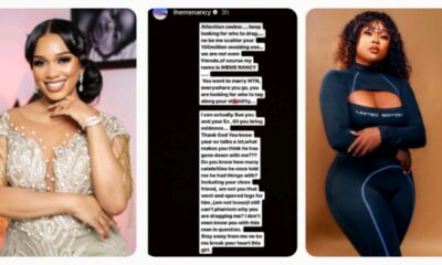"You Went To Marry MTN, Everywhere You Go"-Actress Nancy Iheme replies Sandra Iheuwa, after the business woman accused her of sleeping with her Ex-husband (Details)
