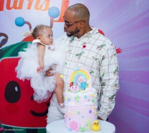 Sina Rambo and wife Heidi Korth daughter's birthday