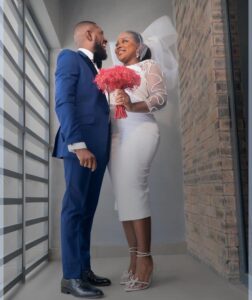 "Our Gaze Is On The Lion & The Lamb"- Minister Sunmisola Agbebi & Yinka Okeleye Write As They Share Photos From Their Court Wedding