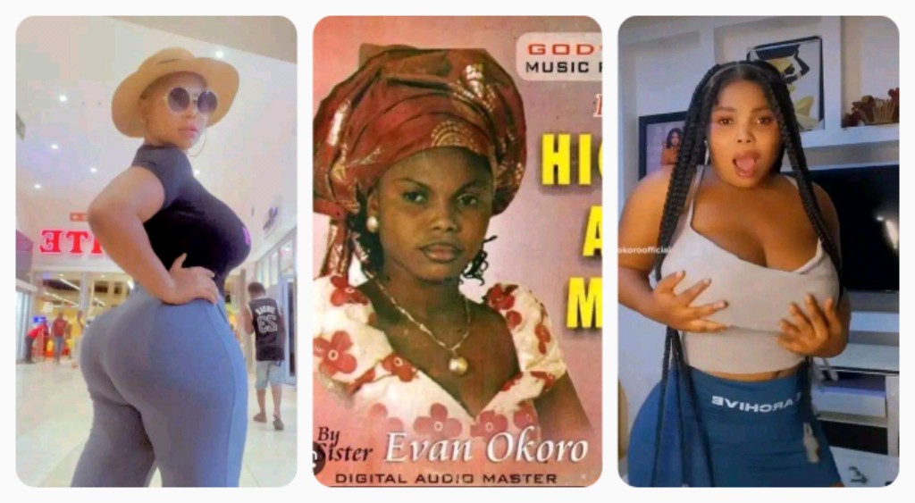 Nigerian lady moves on from being a gospel singer to a social media slay queen