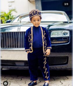 Regina Daniels son