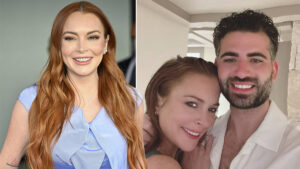 Lindsay Lohan and her husband Bader Shammas