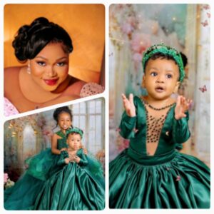 "The Blessed One, My Queen With A Golden Smile"- Actress Ruth Kadiri Pens Lovely Note To Celebrate Daughter's 1st Birthday (PHOTOS)