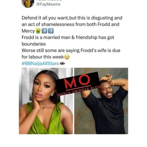 "What Mercy Eke & Frodd Did Is D!sgusting & Sh@meless, He Doesn't Respect His Wife"- Netizens Say (DETAIL)