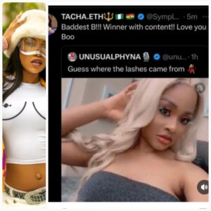 " Winner With Content"- Tacha Shades Another Winner As She Praises Phyna (DETAIL)