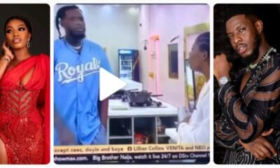 "Why Is He So Vi0lent & Act Weird...."- Netizens React To Video Of Soma Seeking For Angel's Attention (VIDEO)