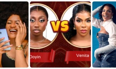 Phyna Reacts As Venita Calls Doyin A Dehydr@ted Kp@nla F!sh (DETAIL)