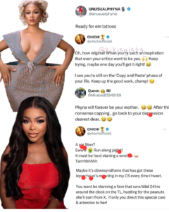"I Rather Run Around Social Media Looking For Peanuts Than Sleeping With Married Men"- Phyna Replies ChiChi (VIDEO)