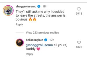 Bella on Sheggz