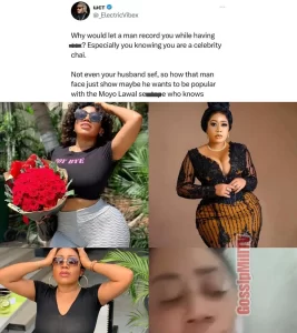  "Why Would You Let A Man Record You During $.. "- Netizens Ask Actress Moyo Lawal As Her T@pe Goes V!ral