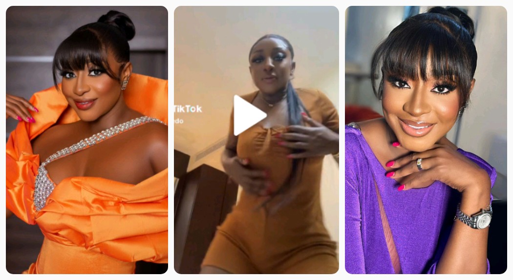 "You're Too Old For This ..Netizens Tell Ini Edo As She Shows Interesting Dance Moves (VIDEO)